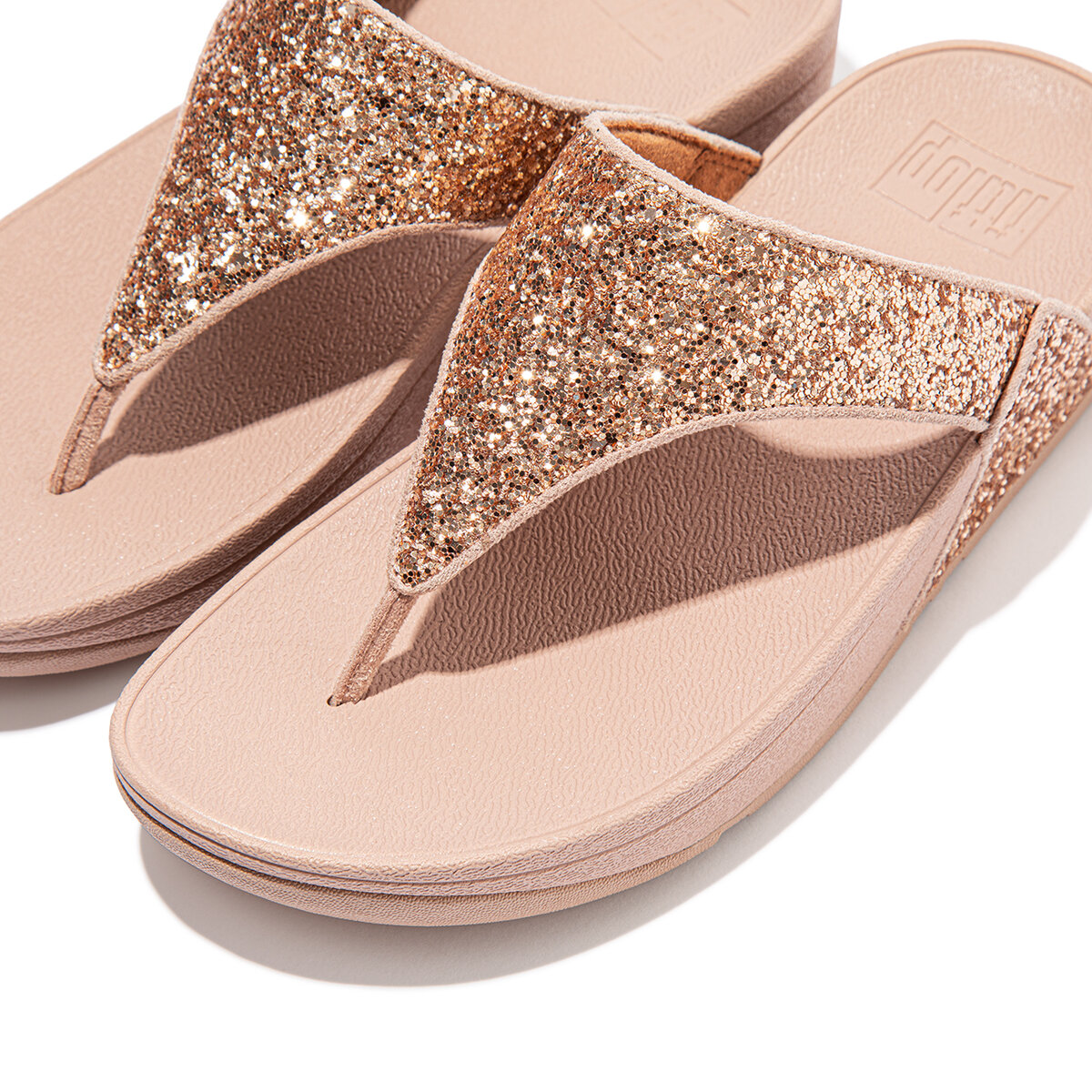 FitFlop&trade; Lulu Glitter Rose Gold
