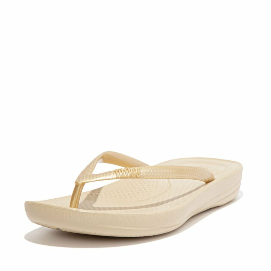 fitflop-iqushion-gold-zomer-slippers-dames