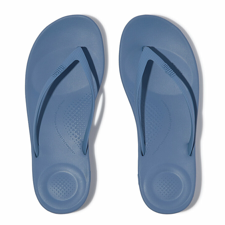 fitflop-iqushion-ergonomic-flipflops-blauw-bovenaanzicht