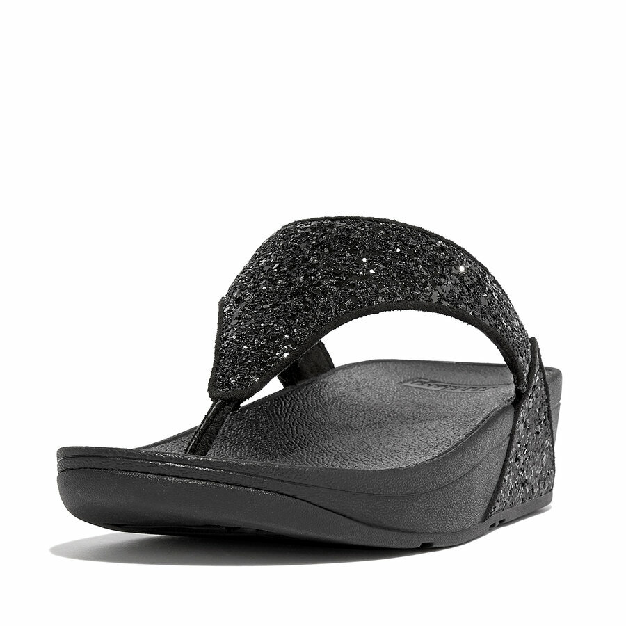 fitflop-lulu-glitter-zwart-dames-slippers