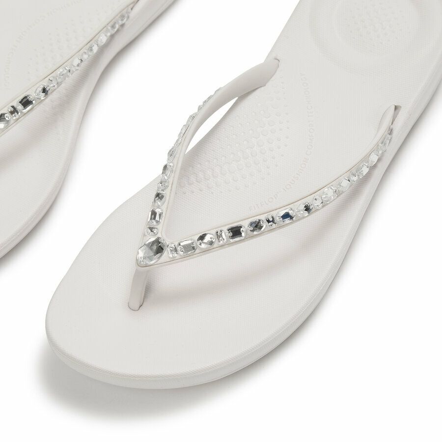 FitFlop&trade; Iqushion Multi-Crystal  TPU Urban White