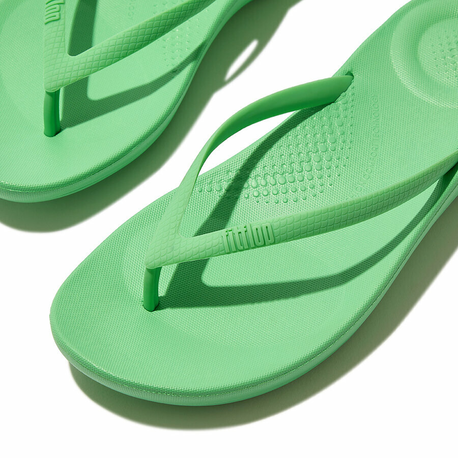 FitFlop Iqushion TM Slippers Dames Pop Green