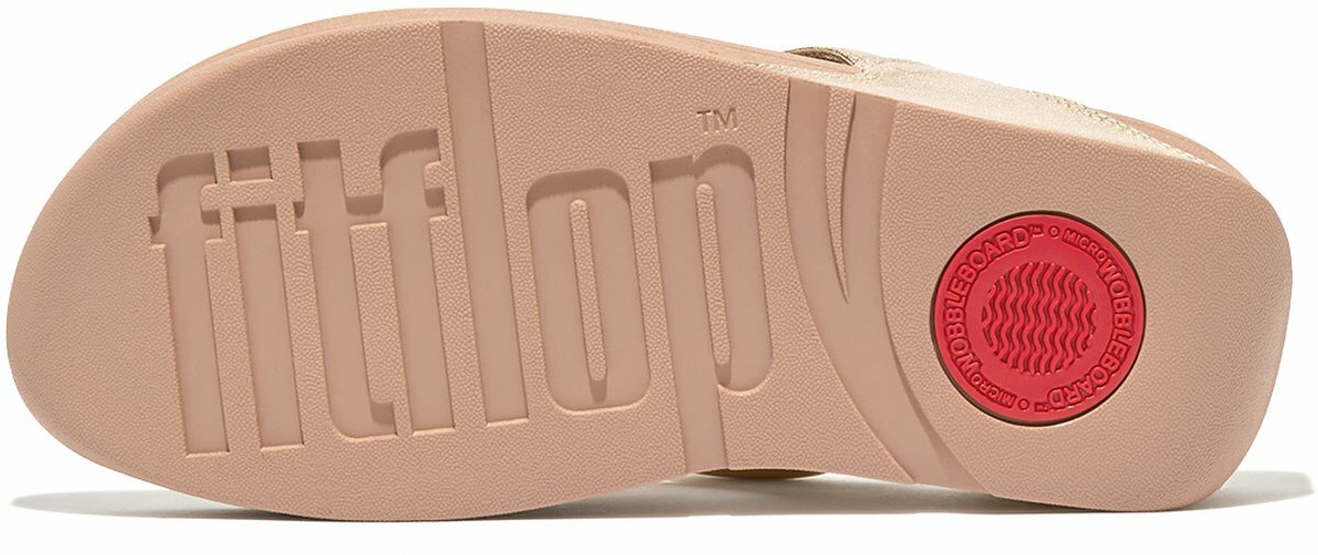 fitflop-lulu-leather-slippers-ergonomische-zool Platino 