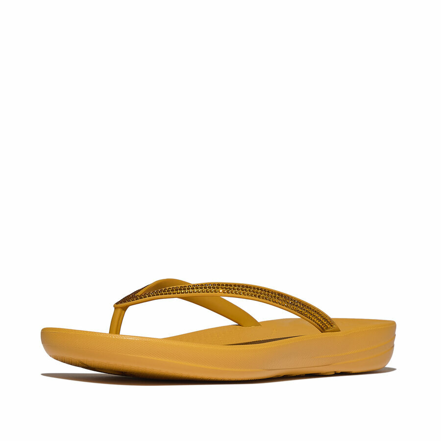 fitflop-iqushion-sparkle-turmeric-dames-slippers