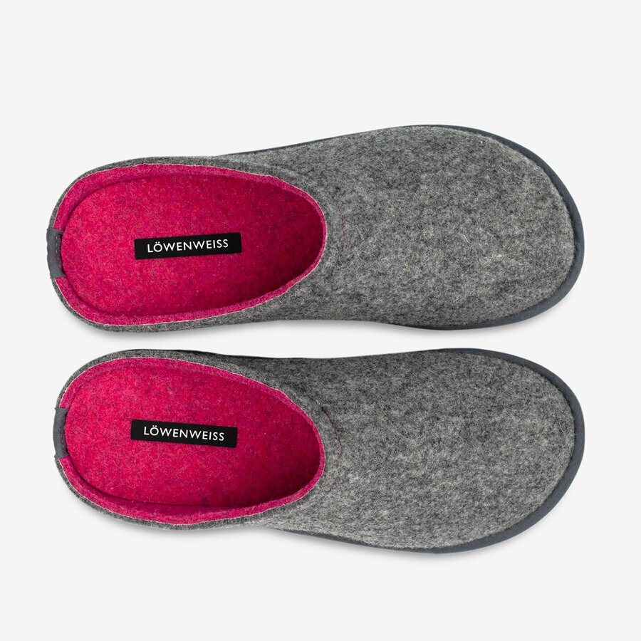 comfortabele-huisschoenen-dames-wol-grey-fuchsia