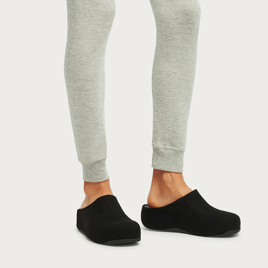 FitFlop&trade; Suede Clogs - Pantoffels &ndash; Zachte Comfort Sloffen voor Dames