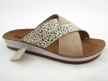 Nelson - Slippers voor dames - Taupe - Nelson.nl