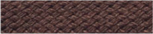 Cordial Cotton medium Brown flat laces 55 cm thickness 5 mm
