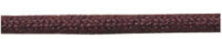 Cordial katoenen bordeaux schoenveters rond dikte 3 mm 70 cm