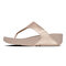 fitflop-lulu-leather-teenslippers-beige-zijaanzicht gold