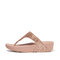 FitFlop&trade; Lulu Glitter Rose Gold