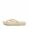 fitflop-iqushion-gold-slippers-dames-zijaanzicht