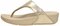 fitflop-lulu-leather-teenslippers-zijaanzicht Platino 
