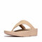 fitflop-lulu-leather-teenslippers-leren-comfort  Sand Beige