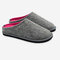 wollen-pantoffels-dames-grijs-fuchsia-loewenweiss