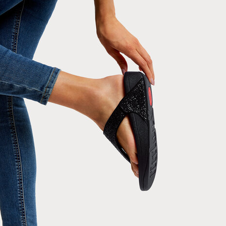 FitFlop™ Lulu Glitter Navy