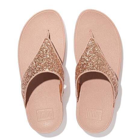 FitFlop™ Lulu Glitter Rose Gold