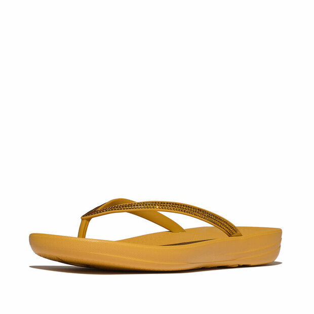fitflop-iqushion-sparkle-turmeric-dames-slippers