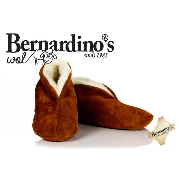 bernardino-spaanse-sloffen-kinderen-cognac-100-wol