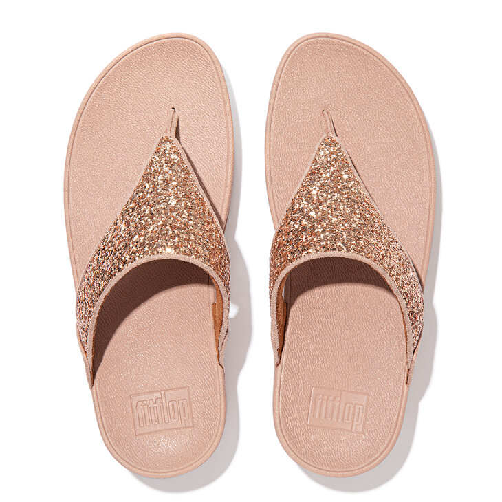 FitFlop&trade; Lulu Glitter Rose Gold