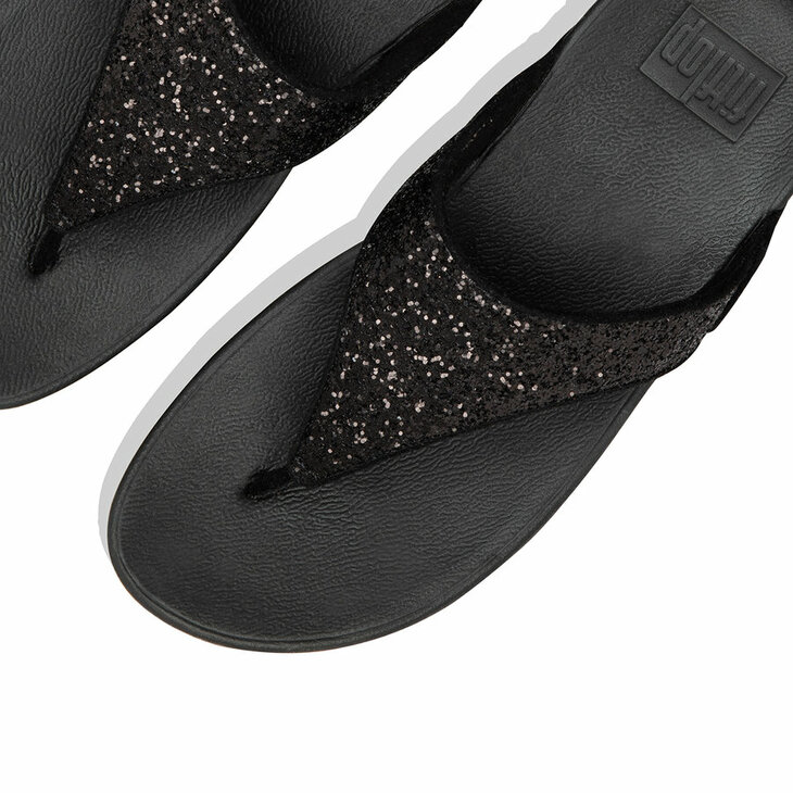 fitflop-lulu-glitter-zwart-dames-slippers