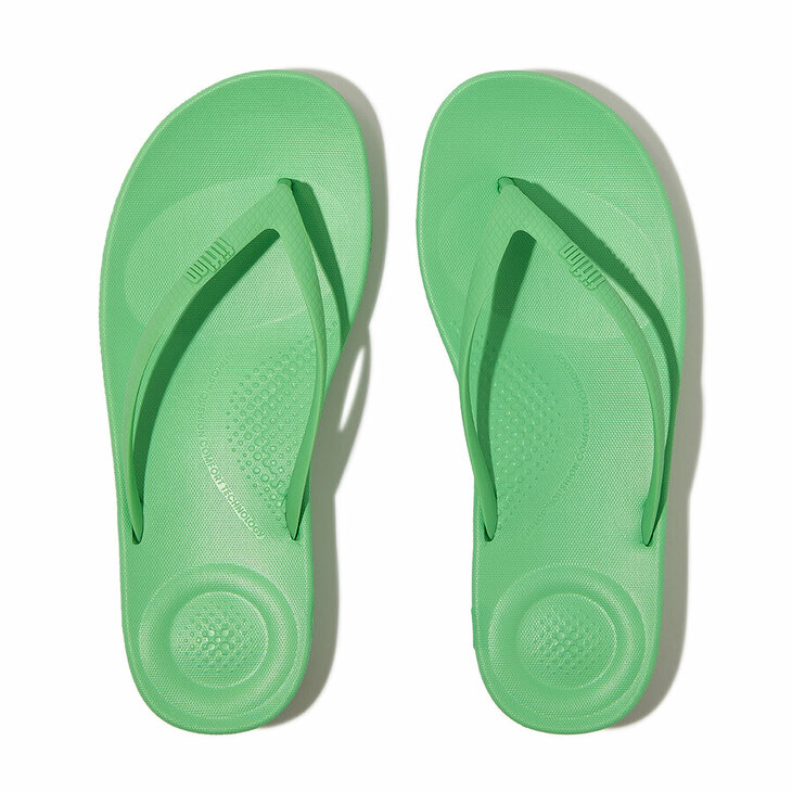 FitFlop Iqushion TM Slippers Dames Pop Green