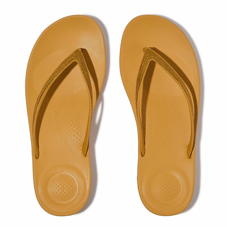 fitflop-iqushion-sparkle-turmeric-dames-slippers