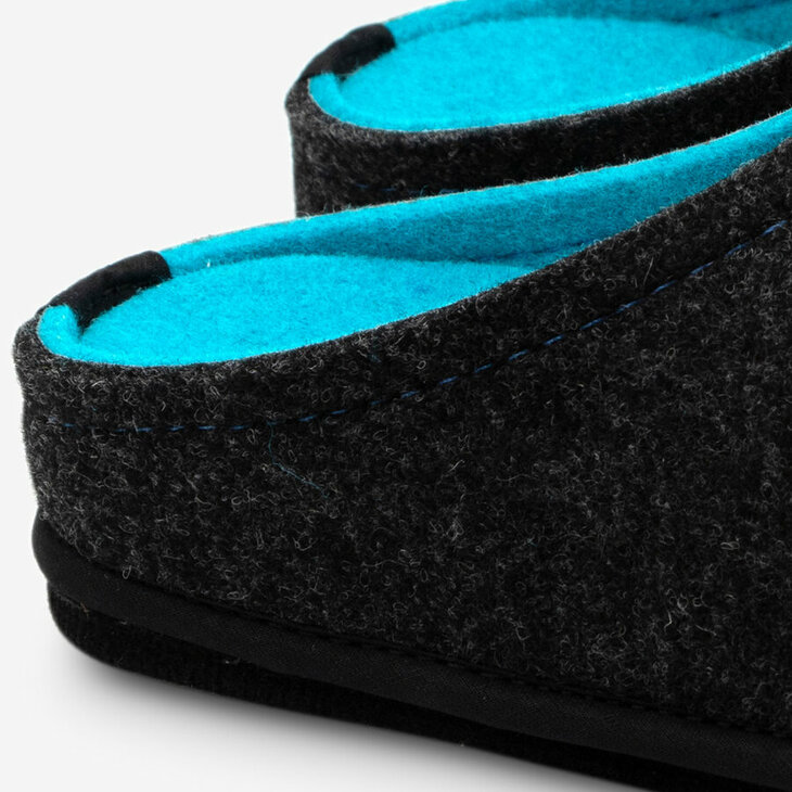 loewenweiss-easy-bicolor-pantoffels-anthracite-fluo-blue