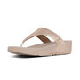 fitflop-lulu-leather-teenslippers-beige-vooraanzich gold