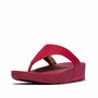 fitflop-lulu-leather-teenslippers-leren-comfort Rood