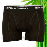 Maxx Owen  Boru bamboo  3 pack boxershort voor mannen  Zwart