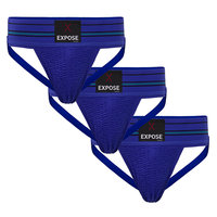 Expose Jockstrap - Ondergoed - Blauw - 3 pack