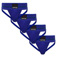Expose Jockstrap - Ondergoed - Blauw - 4 pack
