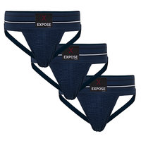 Expose Jockstrap - Ondergoed - Navy - 3 pack