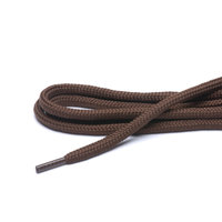 Outdoor laces  brown fine round 150 cm