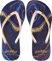 Beachyfeet Slipper Women - Bleu - Marbellous