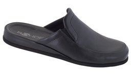 Slipper Rohde Black leather 6607-90 
