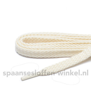 Schoenveters Creme | spaansesloffen-winkel - spaansesloffen-winkel.nl